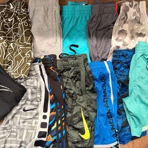 Lot of boys youth athletic shorts